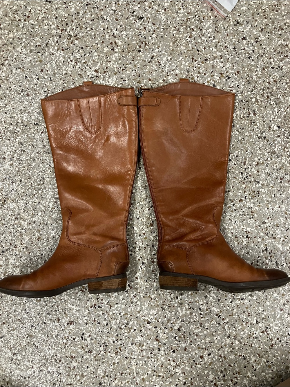 Sam Edelman | Penny Tall Leather Riding Boots Whiskey (6.5) - Picture 5 of 15